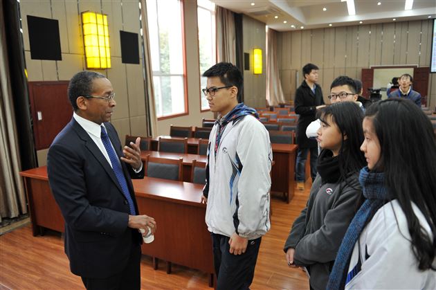 关注学生职业规划，分享考试评价体系——国际考试业协会（ATP）总裁William G Harris博士到棠外作专场讲座