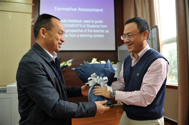 关注学生职业规划，分享考试评价体系——国际考试业协会（ATP）总裁William G Harris博士到棠外作专场讲座