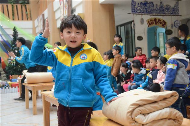 棠外实验幼稚园举办幼儿自理能力比赛