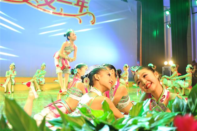 燕舞莺歌喜迎新年 桃欢李笑春满校园——棠外2015年校园艺术节展演暨2016年新年文艺联欢晚会隆重举行