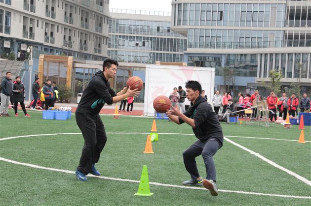 棠外体育教研组参加2015成都市体育教师技能大赛荣获集体一等奖