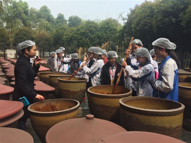 “play with chuancais”文化互动体验之旅——记棠外国际班2016年3月U-course综合素质课程学习