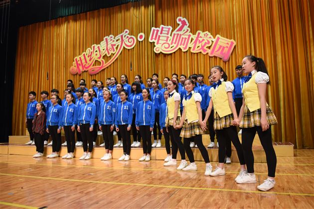 “相约春天·唱响校园”—— 棠外举行2016班级合唱比赛