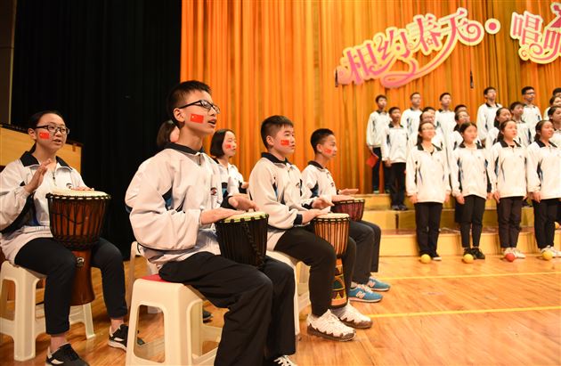 “相约春天·唱响校园”—— 棠外举行2016班级合唱比赛