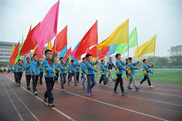 棠外附小举行2016年春季田径运动会