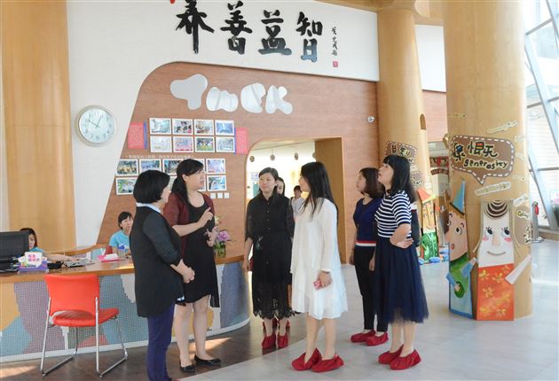 广州卓福教育集团赴棠外实验幼稚园参观交流