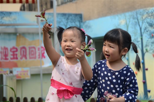 小农场丰收啦——记棠外实验幼稚园蔬菜爱心义卖活动