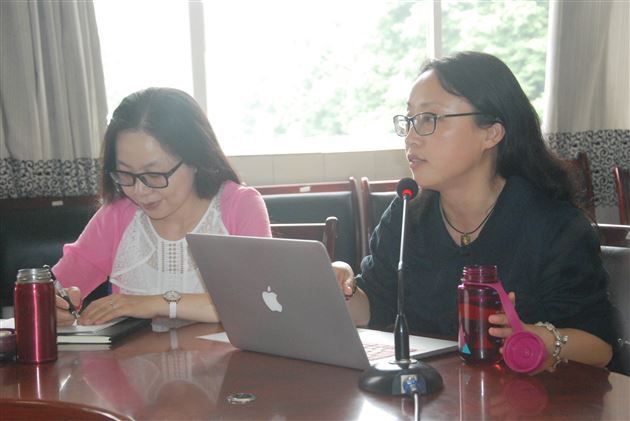 四川省教科所付春敏主任到棠外附小指导英语教学工作