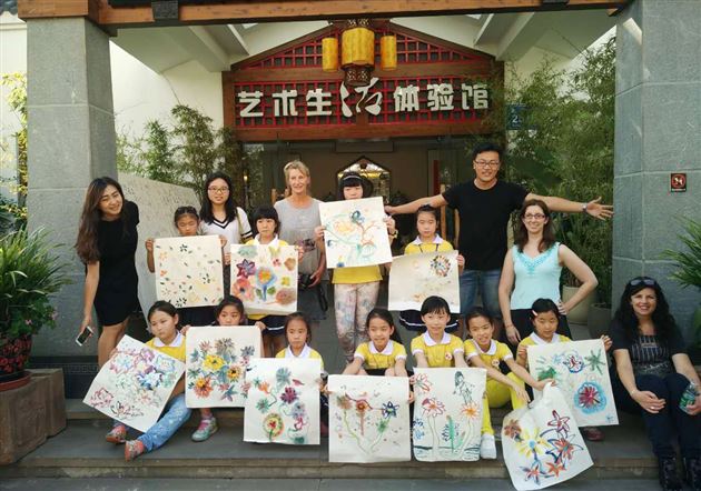 棠外附小师生参加“艺术梦想”中国·新西兰艺术交流活动