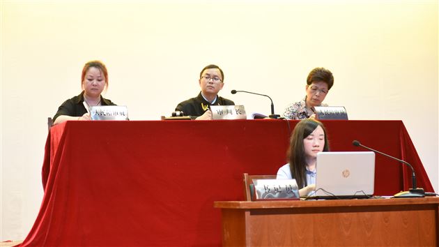 巡回法庭进校园，棠外学子亲体验