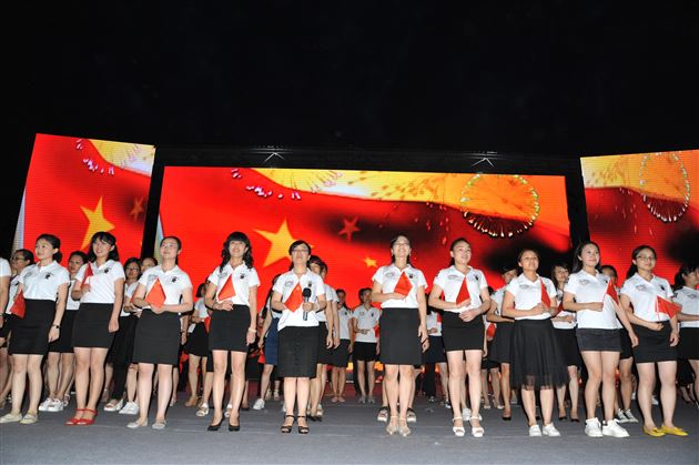 棠外附小隆重举行2015-2 016学年度学生综合素质展示活动