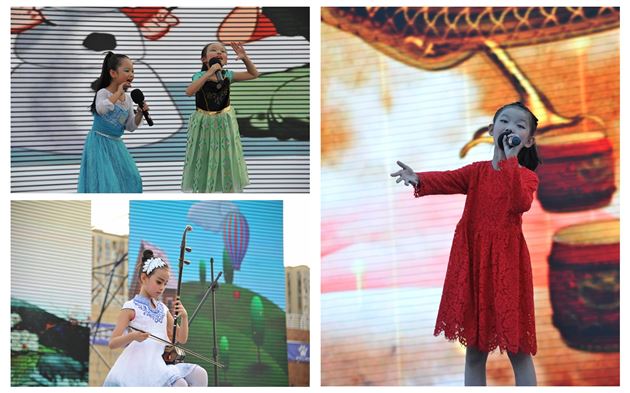 棠外附小隆重举行2015-2 016学年度学生综合素质展示活动