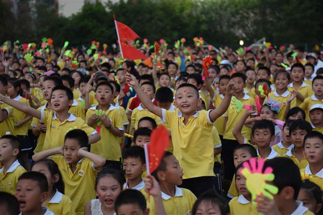 棠外附小隆重举行2015-2 016学年度学生综合素质展示活动