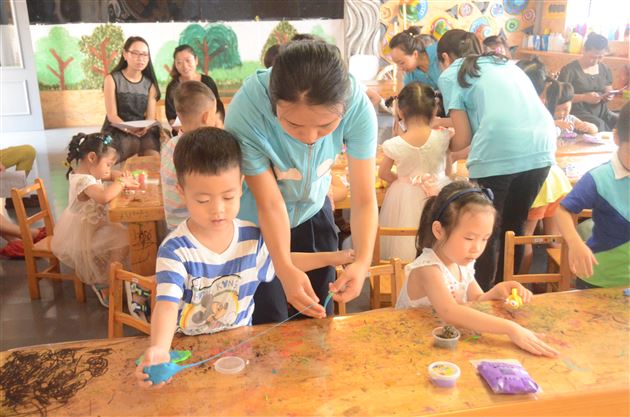 家园共育、健康成长——记棠外实验幼稚园家长开放日活动