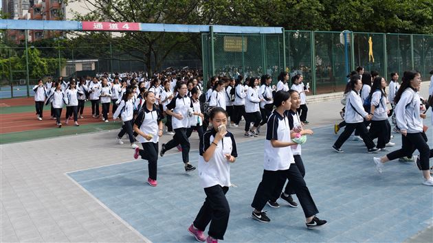 生命至上，安全第一——棠外师生开展新学年首次紧急逃生疏散演练