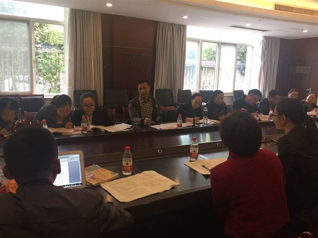 初三10月四校联考英语总结会在棠外召开