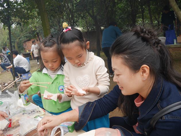 亲子同游，亲近自然——记棠外实验幼儿园中大班秋游社会实践活动