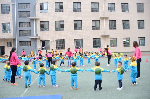 我运动，我健康，我快乐——记棠外实验幼儿园2016年秋季早操展示活动