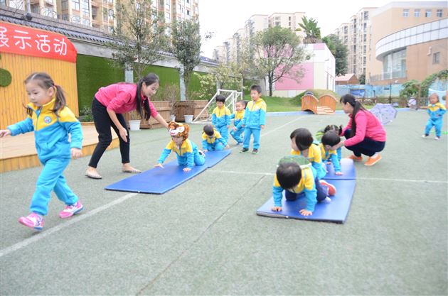 我运动，我健康，我快乐——记棠外实验幼儿园2016年秋季早操展示活动