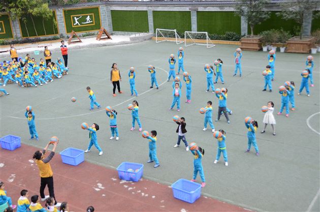 我运动，我健康，我快乐——记棠外实验幼儿园2016年秋季早操展示活动