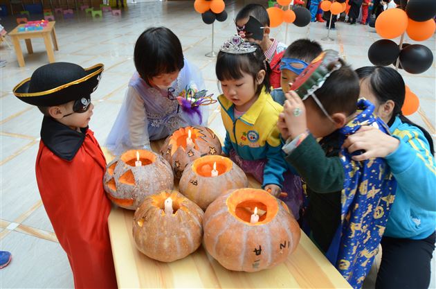 Happy Halloween---记棠外实验幼儿园万圣节活动