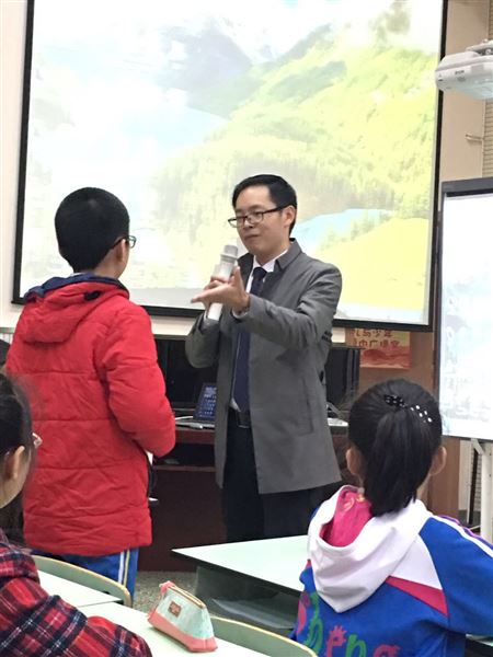 棠外附小赵永昌老师为双流区语文研讨活动献课