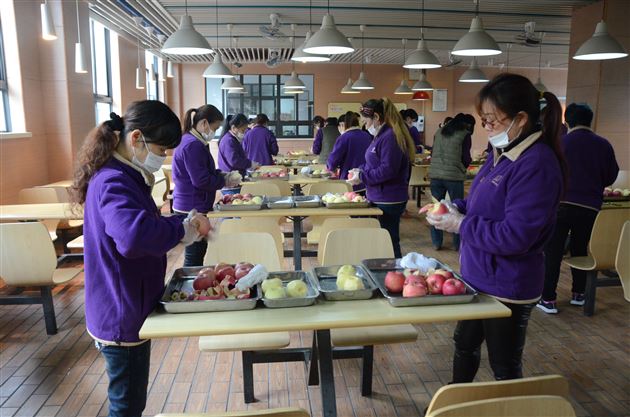 记棠外实验幼儿园开展教职工技能大比武活动