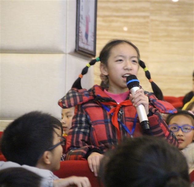 记棠外附小五年级家长义工课堂