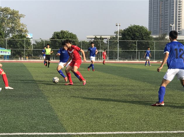 棠外男足代表四川挺进全国中学生运动会足球决赛圈