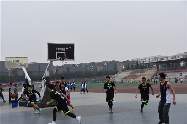 棠外高中师生篮球友谊赛