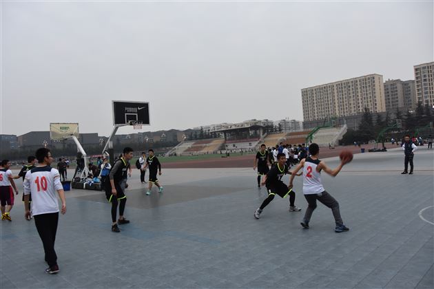 棠外高中师生篮球友谊赛