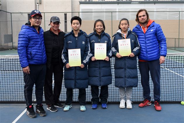 棠外网球队参加省比赛创辉煌战绩