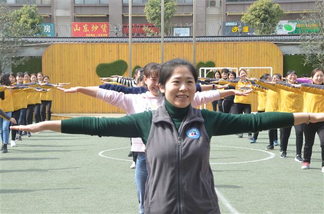 借力国家子课题 内修教师真本领——记棠外实验幼儿园开展体育教研活动