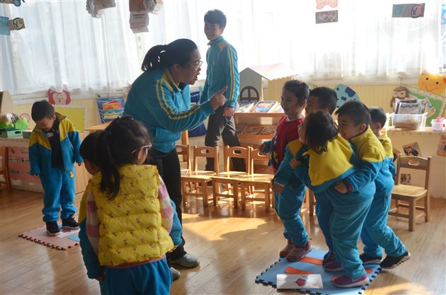 棠外实验幼儿园接待天府新区姊妹园观摩交流