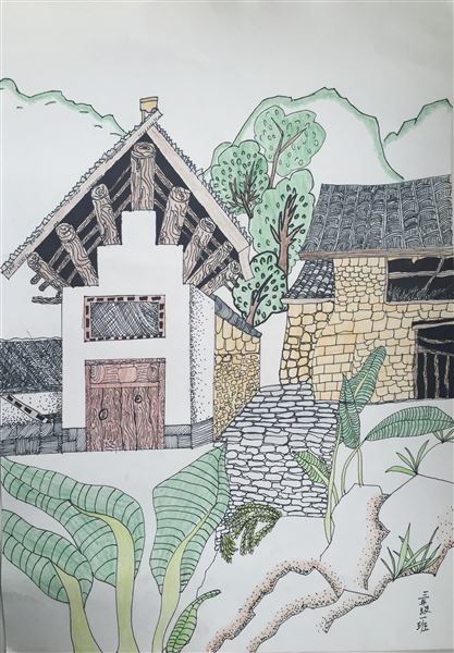 棠外附小学生美术作品在全国大赛中获奖——尹哲（3.1）