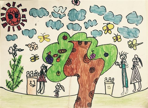 棠外附小学生美术作品在全国大赛中获奖——伍欣睿（1.4）