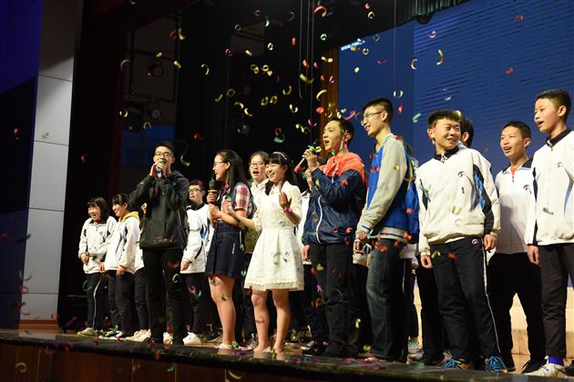 又是一年三月春，又是歌咏唱响时——棠外举行“相约春天，唱响校园”班级歌咏比赛