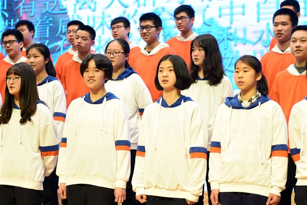 又是一年三月春，又是歌咏唱响时——棠外举行“相约春天，唱响校园”班级歌咏比赛