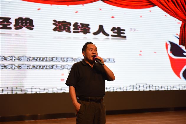 致敬经典   演绎人生——棠外高2015级话剧汇报演出成功举行