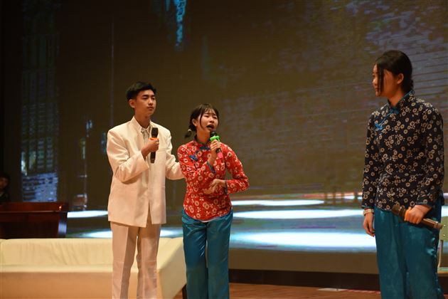 致敬经典   演绎人生——棠外高2015级话剧汇报演出成功举行