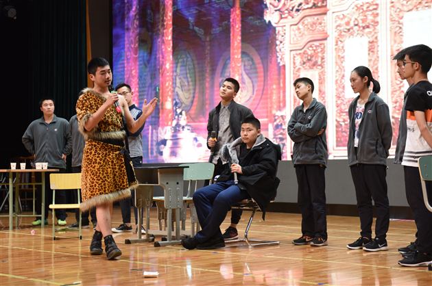 致敬经典   演绎人生——棠外高2015级话剧汇报演出成功举行