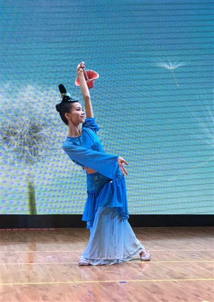 学生段明君基本功展示一