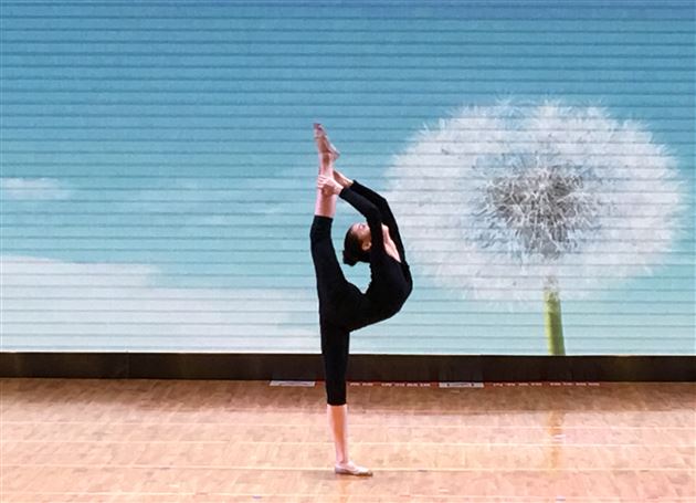 学生段明君基本功展示四