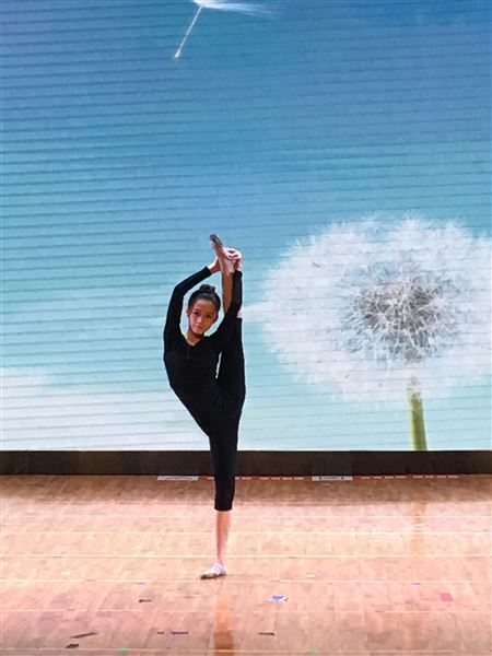 学生段明君基本功展示五