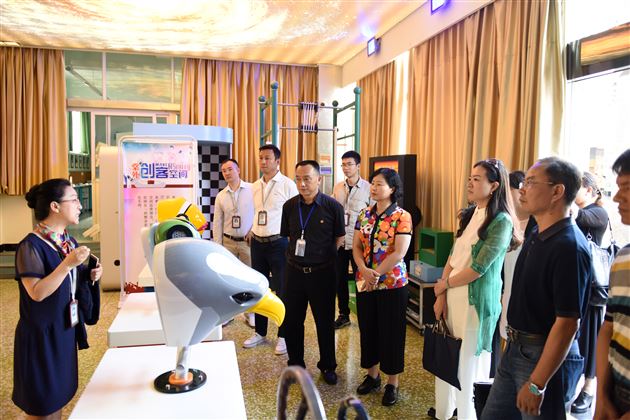 云南省开远市考察团一行莅临棠外取经