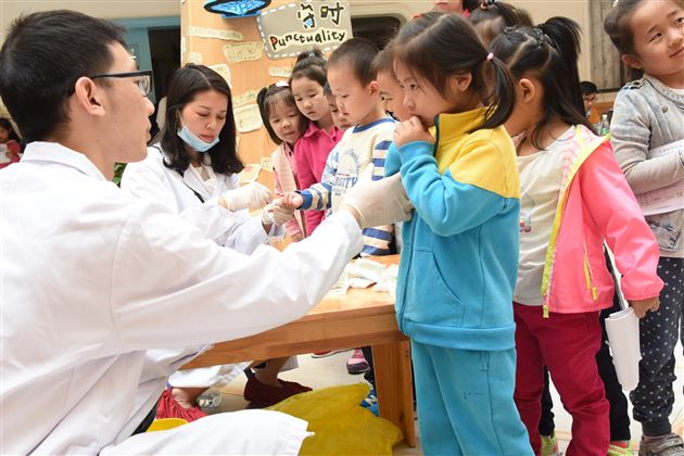 守护健康，为爱护航——棠外实验幼儿园2017幼儿年度体检报道