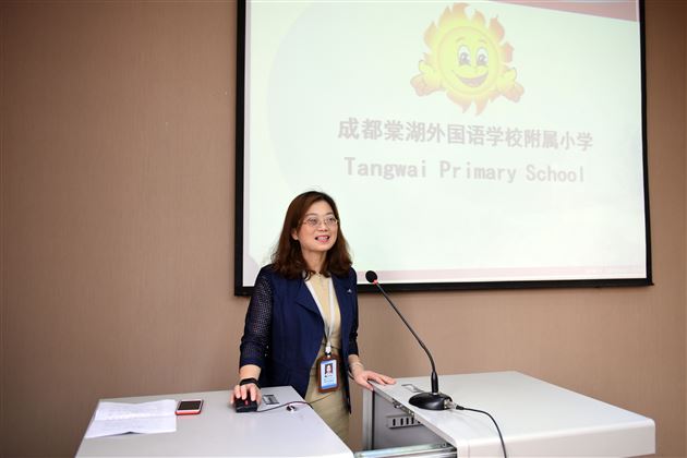 宁夏固原市原州区教育系统“三百”骨干到棠外考察学习