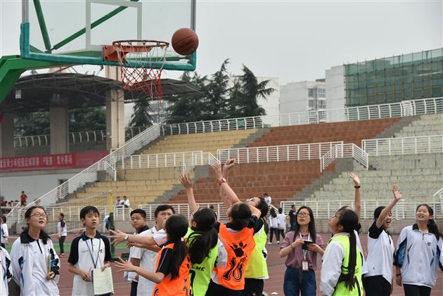 棠外初中部2017“运动成都”校园女子三人制篮球赛成功举行