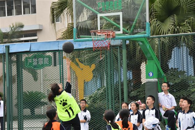 棠外初中部2017“运动成都”校园女子三人制篮球赛成功举行