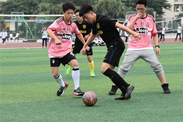 棠外高中班级足球联赛成功举办